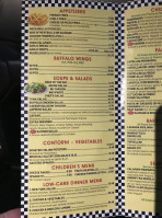 Cafe Antonio's menu