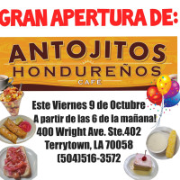 Antojitos Hondureños Café food