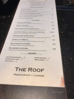 The Roof menu