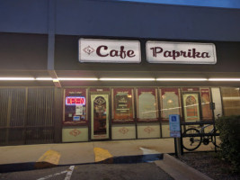 Cafe Paprika outside