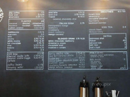 Precision Coffee Company menu