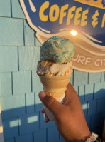 Sea Blue Coffee Ice Cream food
