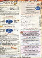 Tiger's Ii menu