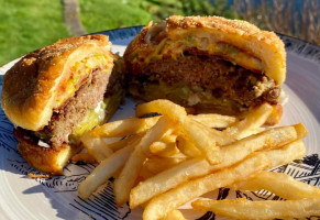 Meatloaf Burgers Plus food