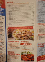 Tony's Pizza menu