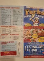 Tony's Pizza menu