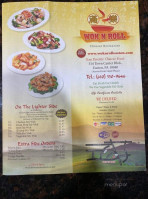 Wok N Roll menu