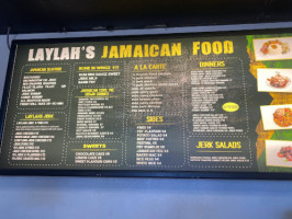 Laylah's Jamaican Food menu