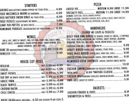 Three Mugs Pub menu