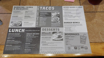 On The Border Mexican Grill Cantina Bryant Irvin menu