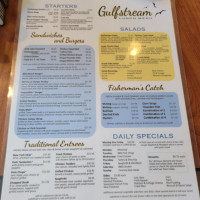 Gulfstream In Carol menu