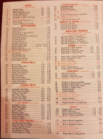 Panda Garden menu