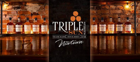 Triple Sun Spirits Co. Newtown food