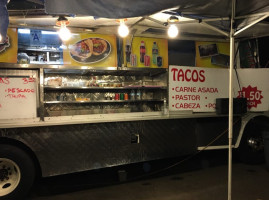 Taco Time Food Truck outside