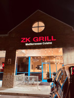 Zk Grill outside