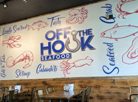 Off The Hook Seafood inside