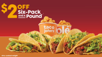 Taco John's food