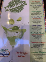 Baja Cantina menu