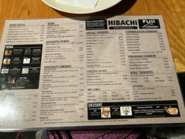 Fuji Japanese Seafood Steakhouse In Spr menu