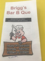 Briggs -b-que food