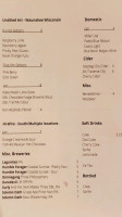 Bantam Chicken And Seafood menu