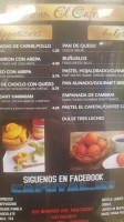 El Cafetal Mexican Grill menu