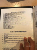 Sushi Oishii menu