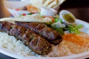 Baba Ganoush Grill food