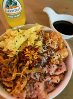 Combo Kitchen At Onigiri Casa Poke Orlando food