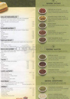 Qdoba Mexican Grill menu