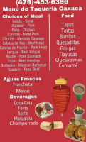 Taqueria Oaxaca food
