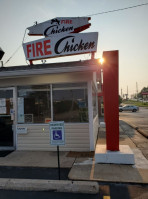 Fire Chicken outside