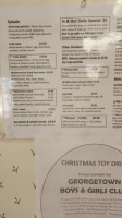 Cafe On The Circle menu