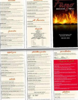 Fuego Mexican Grill menu