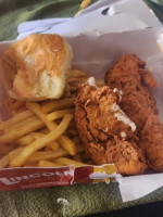 Lincoln Chicken Burger food