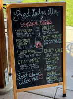 Red Lodge Ales menu