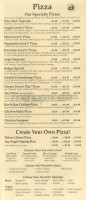 Pie Five Pizza Co menu