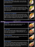 Sirena Taco Joint menu