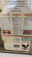 Dorothy's Diner menu