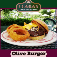 Clara's on the River. food