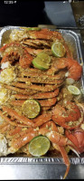 King Crab Cajun Seafood inside