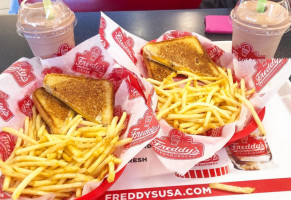 Freddy's Frozen Custard Steakburgers food