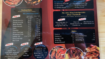 Juicy King Crab House (belair) menu