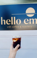Hello Em Việt Coffee Roastery food
