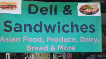 Deli Sandwiches outside