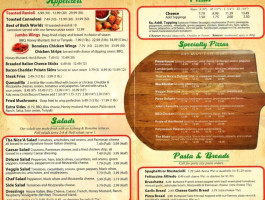 Pizza Parlor Arnold Mo menu