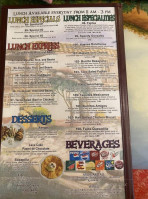 Los Amigos menu