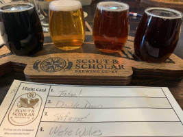 Scout Scholar Brewing Co. food