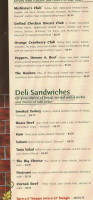 Mcalister's Deli menu