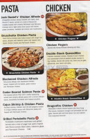 T.g.i. Friday's menu